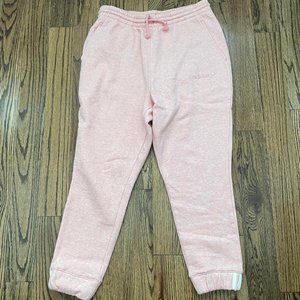Adidas Women's Pink Cropped Sweatpants